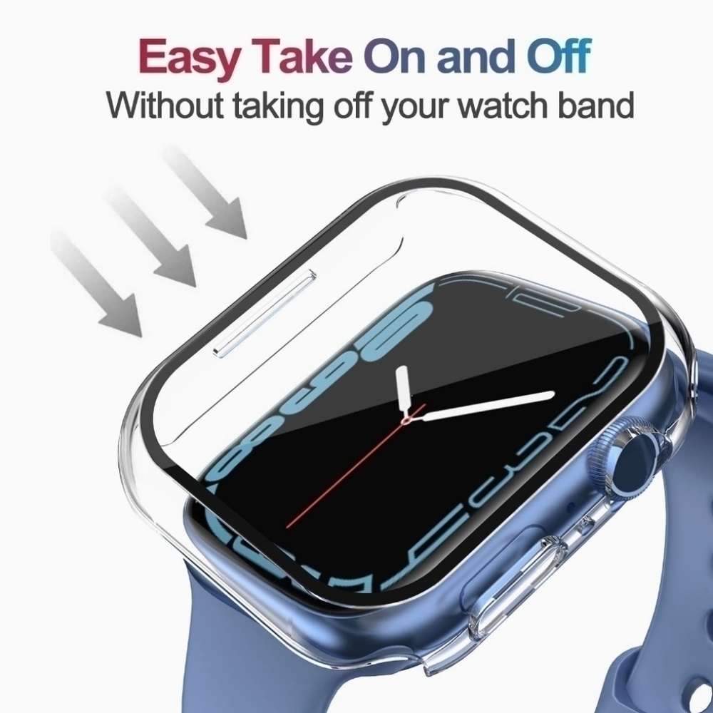 Screen Protector Case for Apple Watch - Clear - Picture 6 of 8